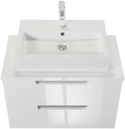 welltime Waschtisch Malibu, 80 cm Breite | Weiß