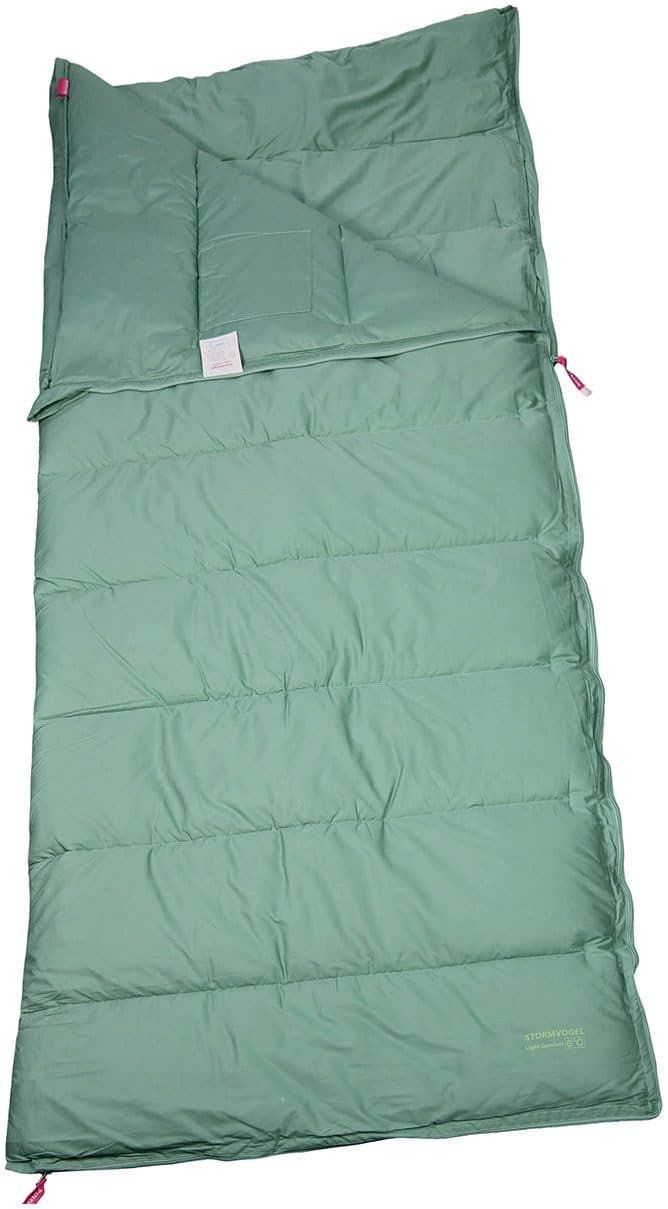 Polydaun Deckenschlafsack Schlafsack Light Comfort | Grün