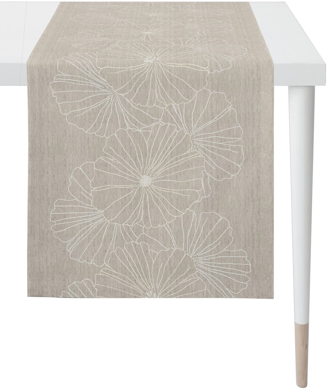 APELT Tischläufer 8027 LOFT STYLE | Beige