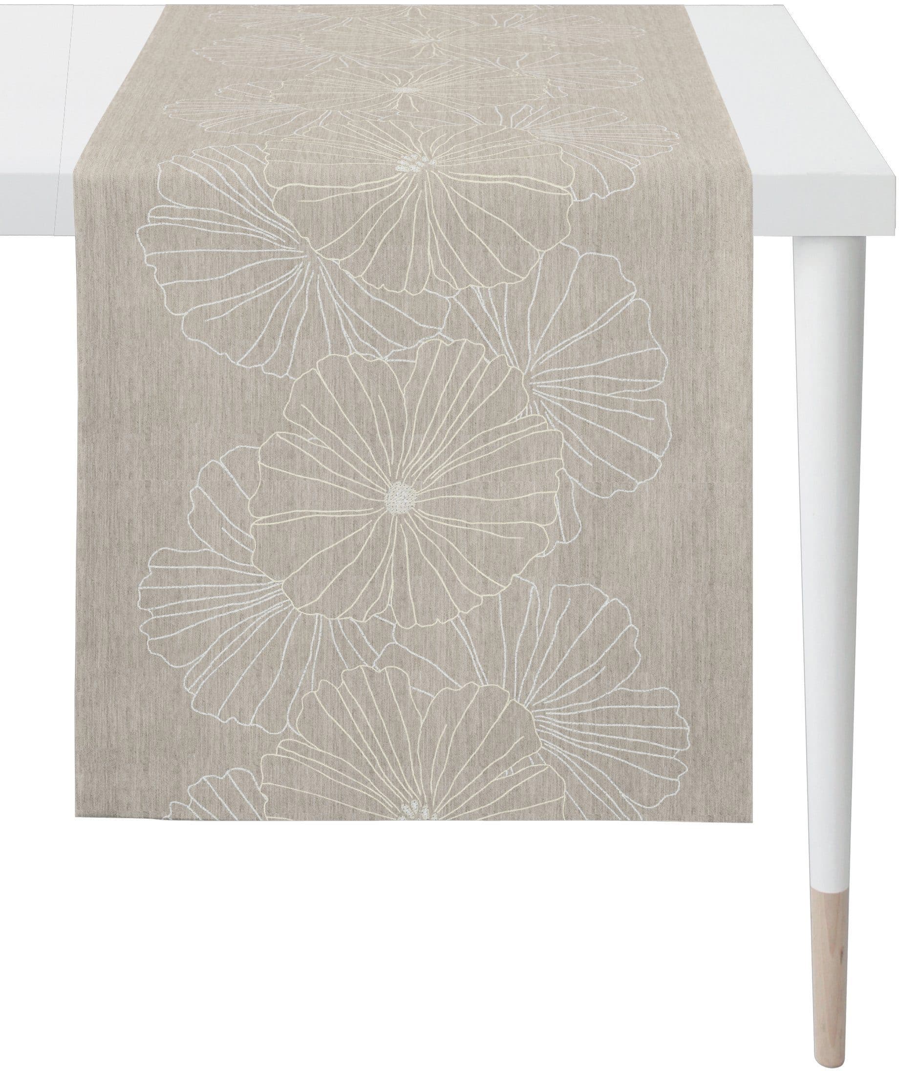 APELT Tischläufer 8027 LOFT STYLE | Beige