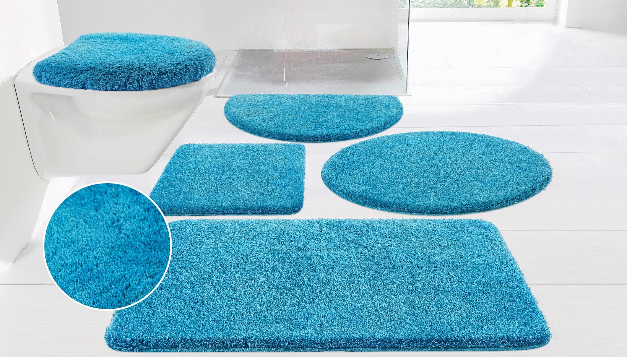 OTTO home Badematte Merida | Türkis