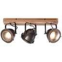 Brilliant Deckenstrahler Carmen Wood | Braun