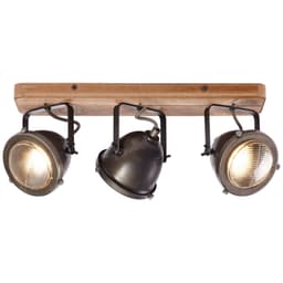 Brilliant Deckenstrahler Carmen Wood | Braun