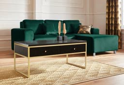OTTO home Couchtisch Fleuriss | Schwarz