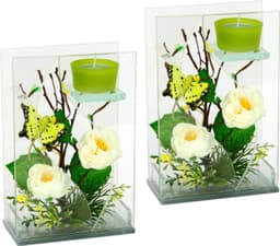 Home affaire Kerzenhalter | Weiß