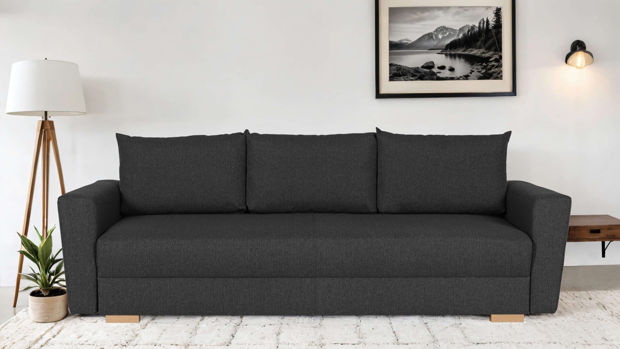 Home affaire MAGHERA Schlafsofa | Grau
