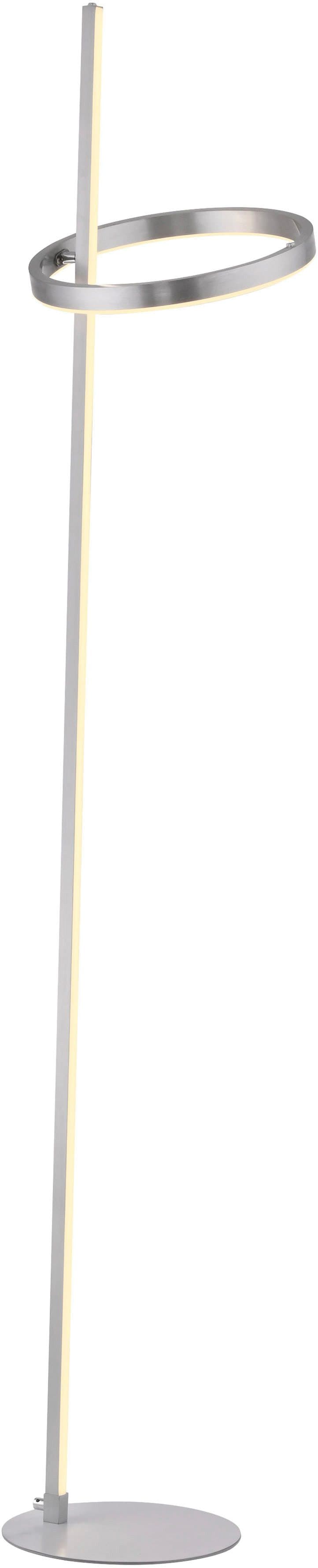 JUST LIGHT LED Stehlampe RITUS | Silber
