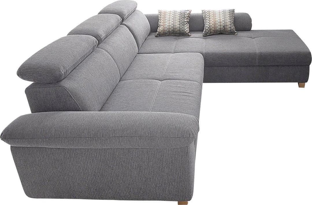 Jockenhöfer Gruppe Ecksofa Landshut | Grau