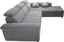 Jockenhöfer Gruppe Ecksofa Landshut | Grau