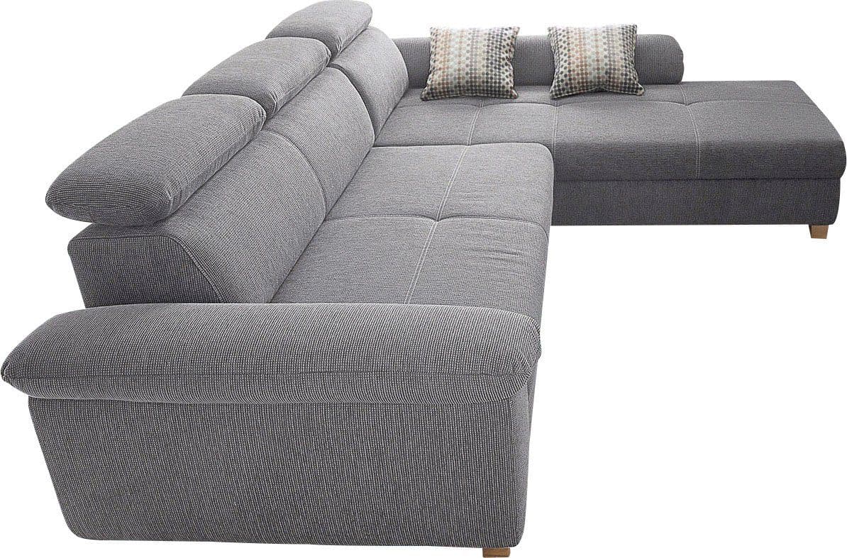 Jockenhöfer Gruppe Ecksofa Landshut | Grau