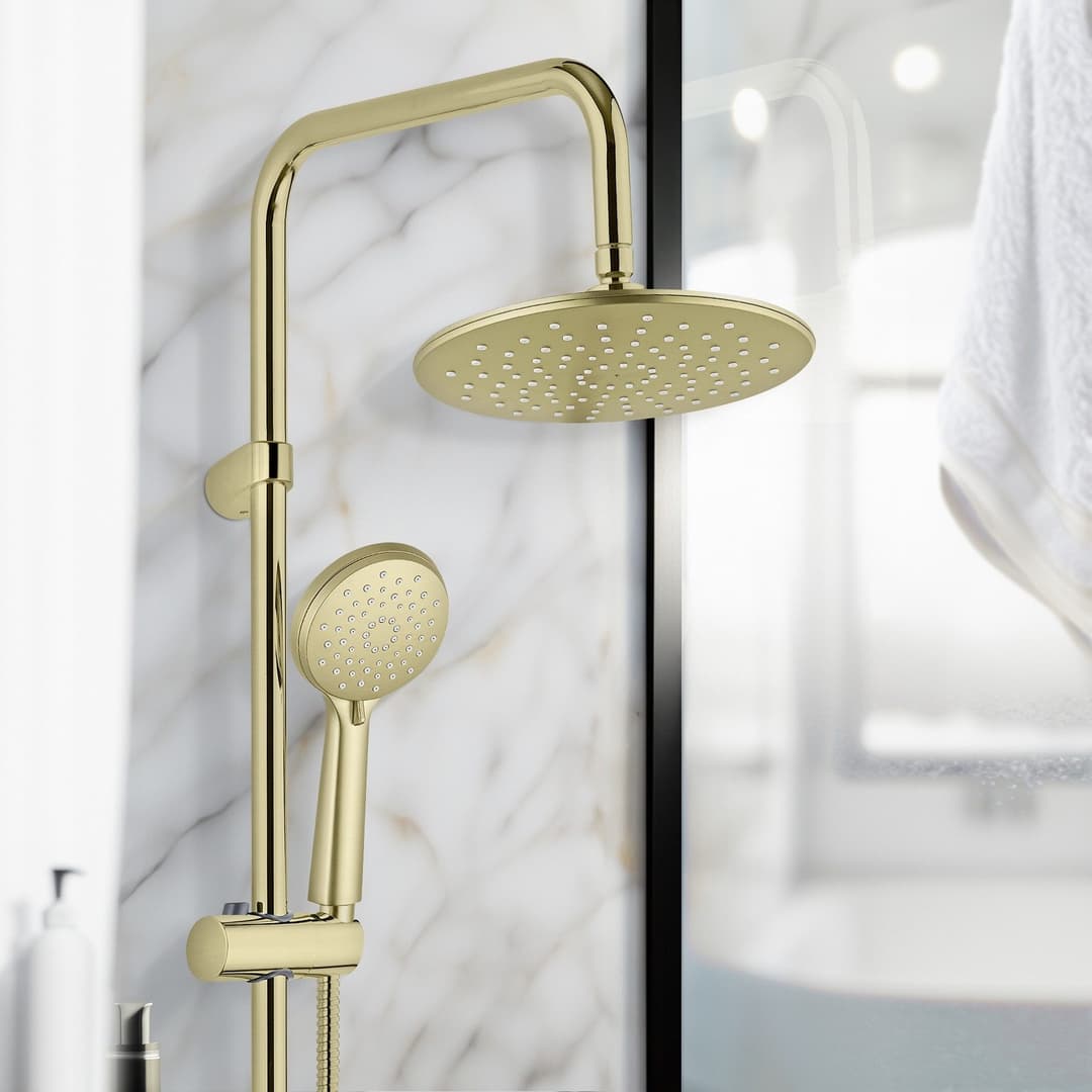WENKO Duschsystem Young Line | Gold