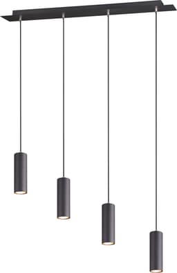 TRIO Leuchten Pendelleuchte Marley | Schwarz