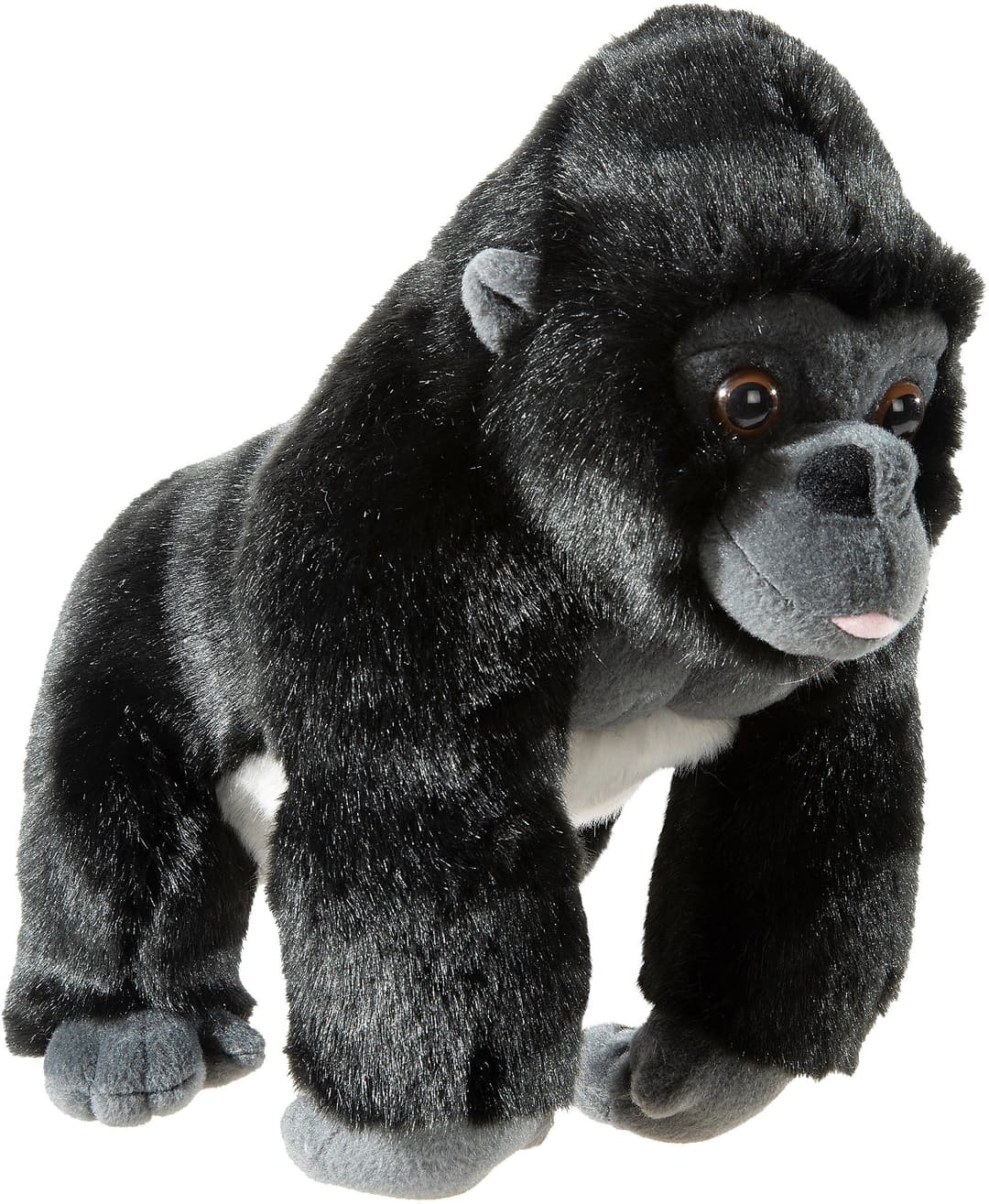 Heunec® Kuscheltier Endangered, Gorilla 26 cm | Schwarz