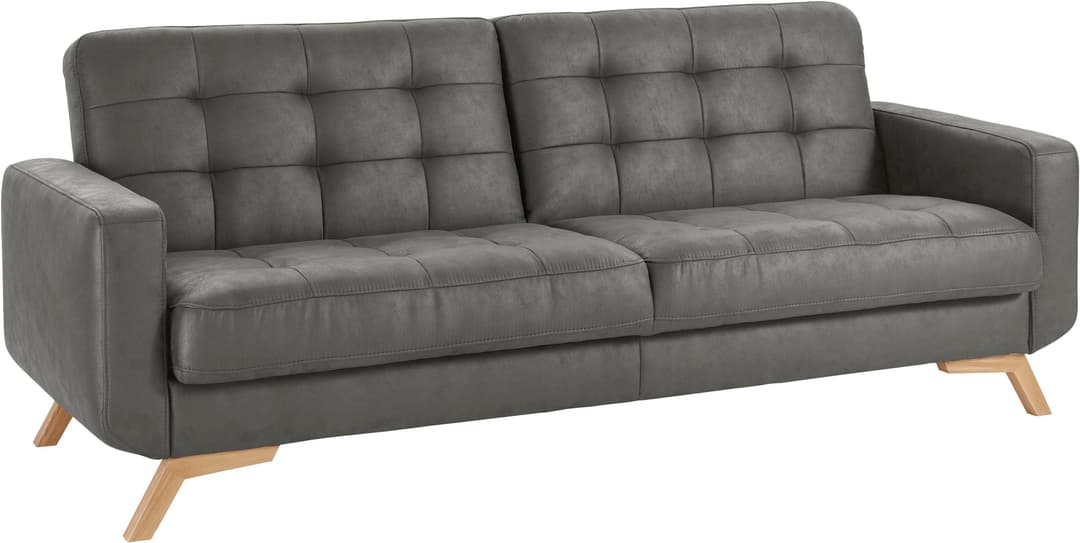 exxpo - sofa fashion 3-Sitzer Fiord | Grau