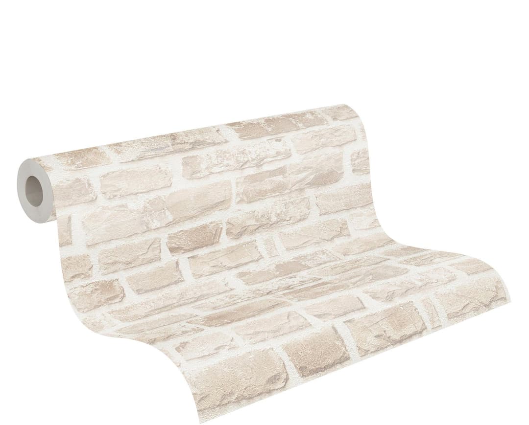 A.S. Création Natural Living Vliestapete | Beige