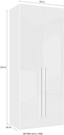 OTTO home Kleiderschrank Piano | Beige 4