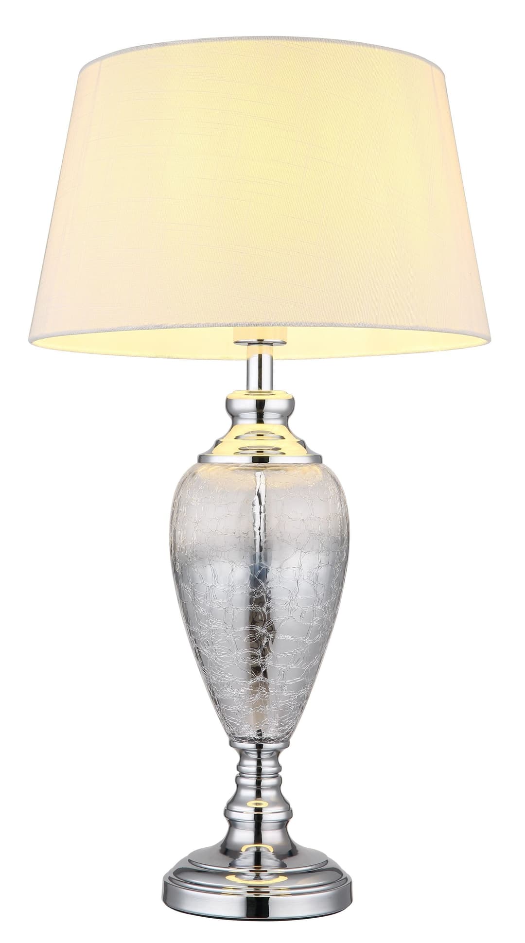 GLOBO LIGHTING Tischleuchte LEILA | Silber