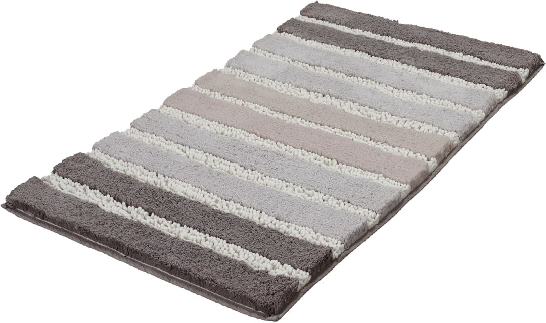 Kleine Wolke Badematte Phoenix | Grau