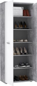FORTE Schuhschrank Netty | Grau 4