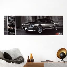 Reinders! Poster Ford Easton Mustang GT500 | Grau