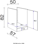 Flex-Well Spülenschrank Kopenhagen | Weiß 3