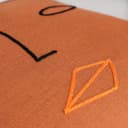 Musterring Dekokissen Visage | Orange 5