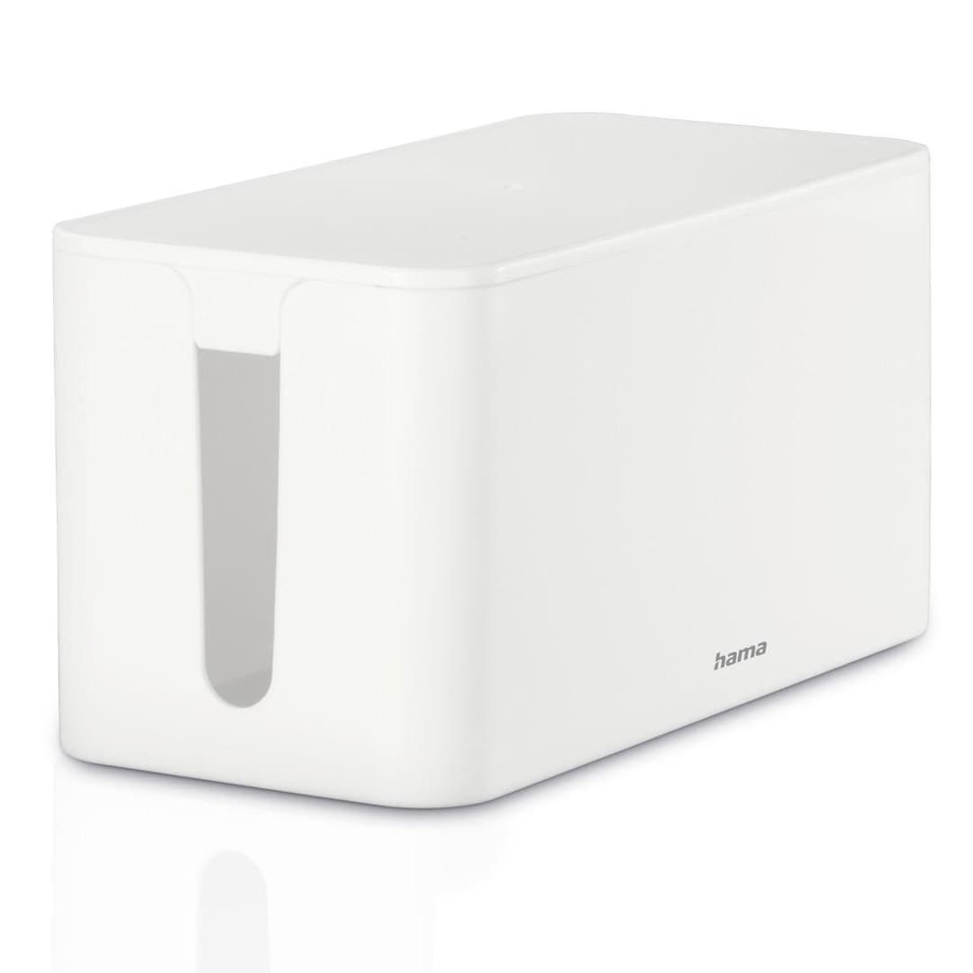 Hama Kabelbox "Mini" | Weiß