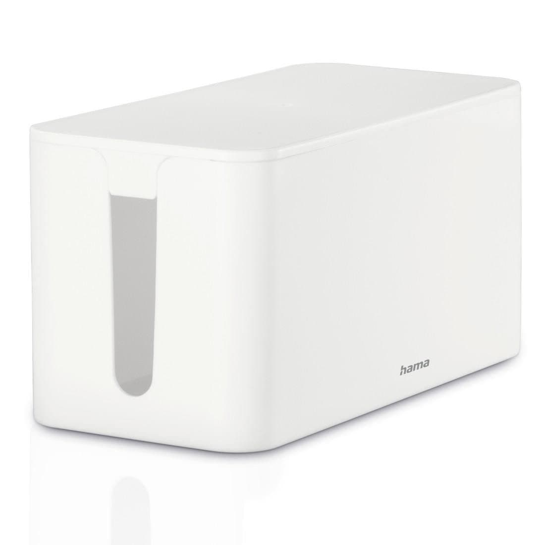 Hama Kabelbox "Mini" | Weiß