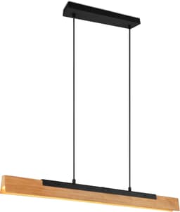 TRIO Leuchten Pendelleuchte Kerala | Holztöne