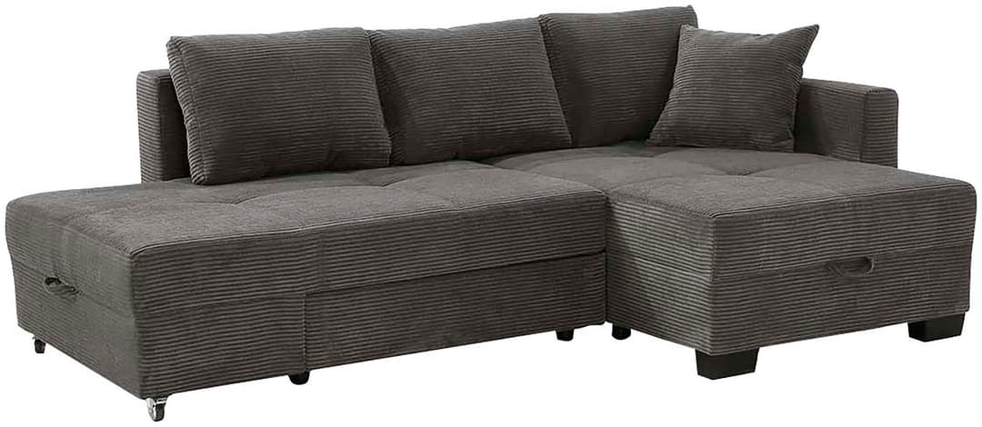 Jockenhöfer Gruppe Ecksofa Fantasy L-Form | Grau