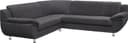 TRENDMANUFAKTUR Ecksofa Rondo | Grau 4