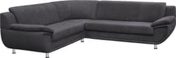 TRENDMANUFAKTUR Ecksofa Rondo | Grau