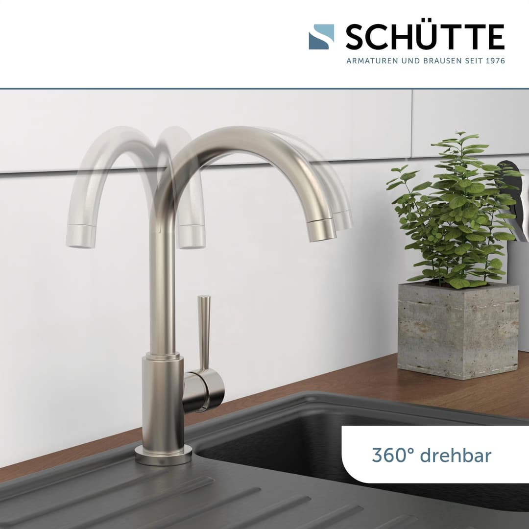 Schütte Spültischarmatur CORNWALL | Silber