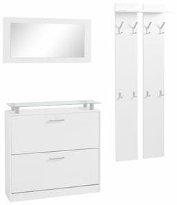 borchardt Möbel Garderoben-Set Finn | Weiß