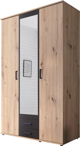 Schlafkontor Drehtürenschrank | Holztöne
