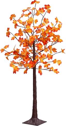 BONETTI LED Baum Weihnachtsdeko | Holztöne