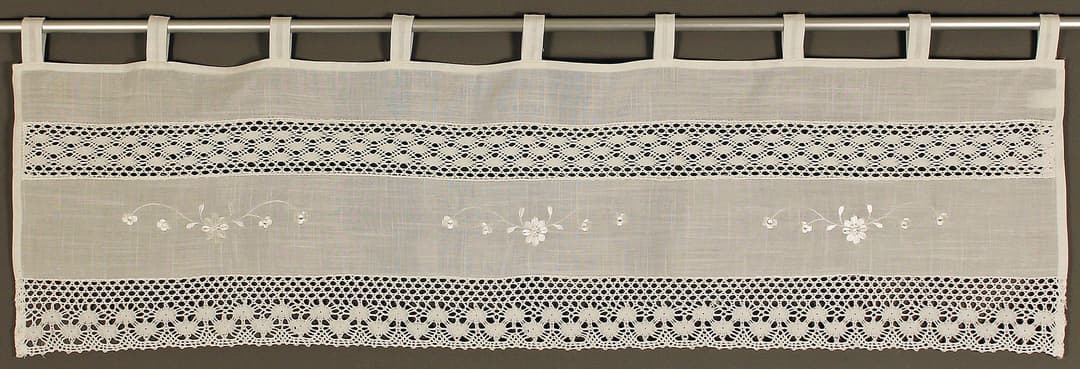 HOSSNER - ART OF HOME DECO Querbehang Drachensee | Beige