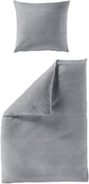 BIERBAUM Bettwäsche Chic Uni | Grau