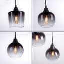 JUST LIGHT Pendelleuchte ZEA | Schwarz 5