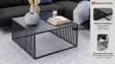 ACTONA GROUP Couchtisch Strington | Schwarz 4