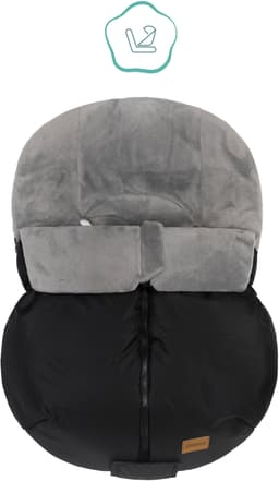 Fillikid Fußsack Sella | Schwarz