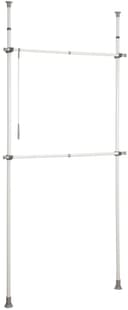 Wenko Herkules Basic Teleskopregal | Grau