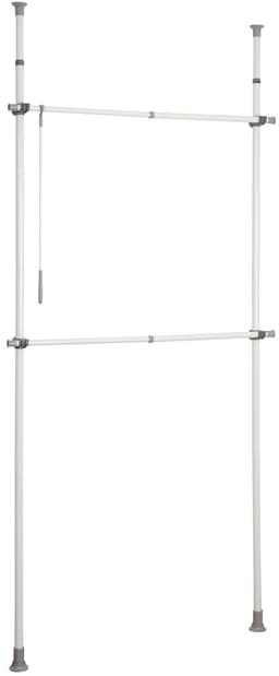 Wenko Herkules Basic Teleskopregal | Grau