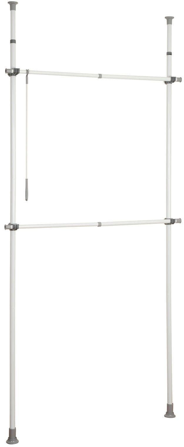 Wenko Herkules Basic Teleskopregal | Grau