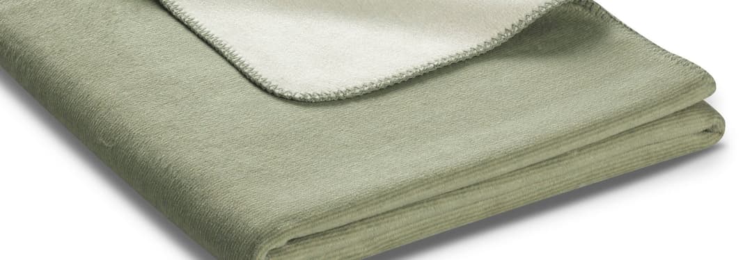 Wohndecke Melange | Grün