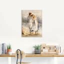 Artland Wandbild Verliebt, Paar | Mehrfarbig 2
