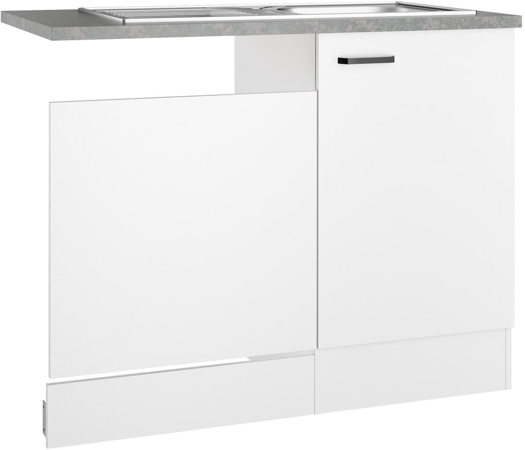 OPTIFIT Spülenschrank OPTImulti | Weiß