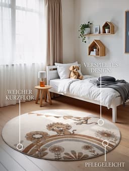 Villeroy & Boch Roar like a Lion Kinderteppich | Mehrfarbig