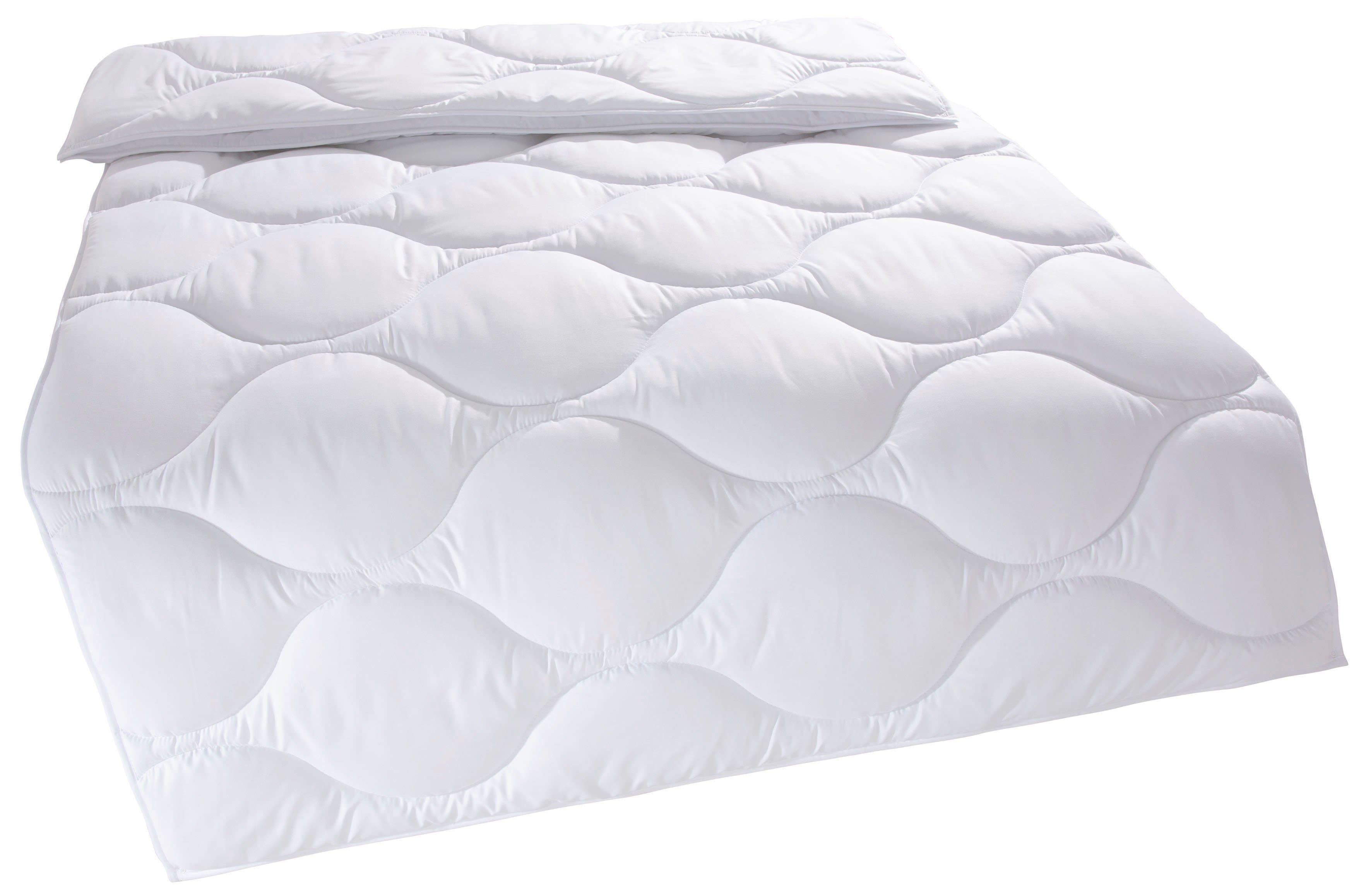 OTTO home Microfaserbettdecke Angly | Weiß