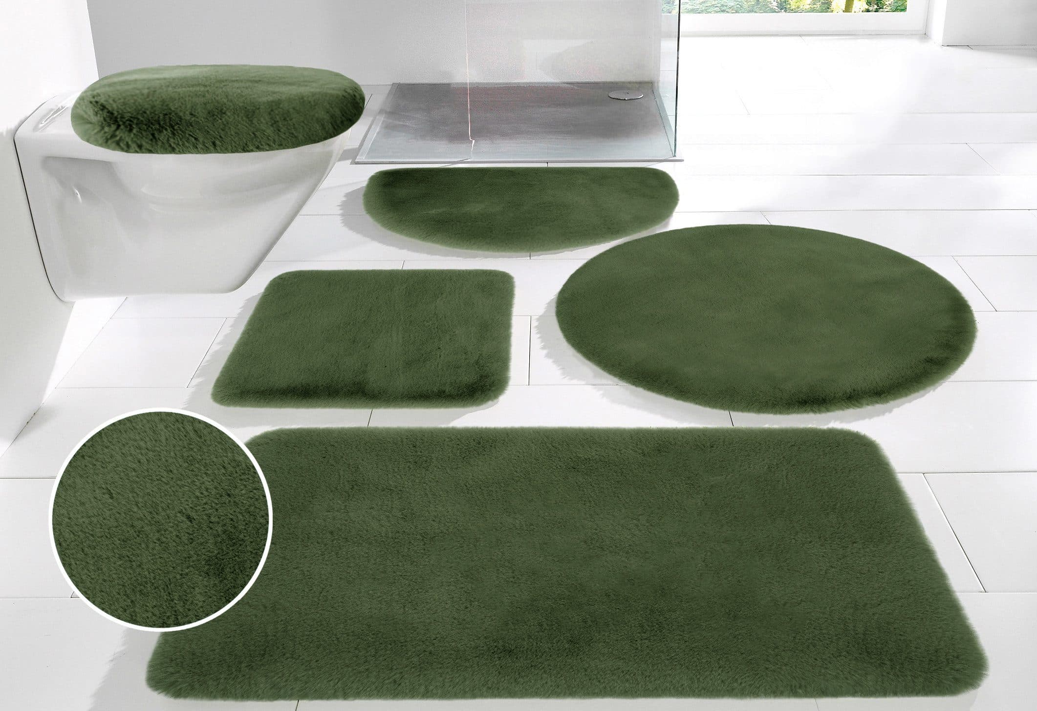 OTTO home Badematte Rabbit | Grün